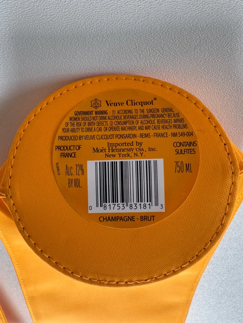 Veuve Clicquot Ponsardin Insulated Ice Jackets/Thermal Bags Bundle